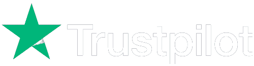 Logo trustpilot blanc
