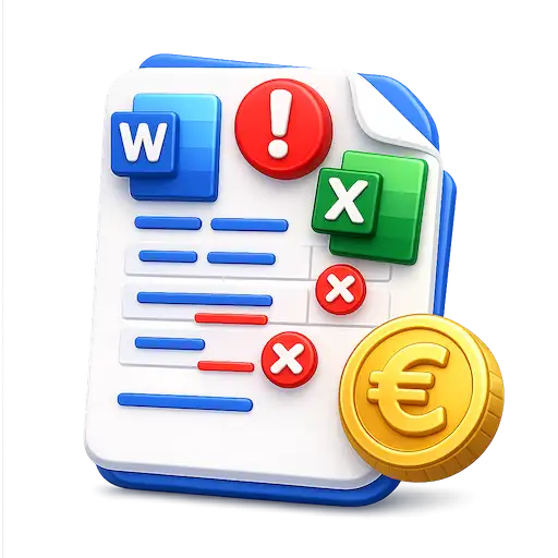 facture électronique auto-entrepreneur non conforme Excel Word facture électronique auto-entrepreneur non conforme Excel Word